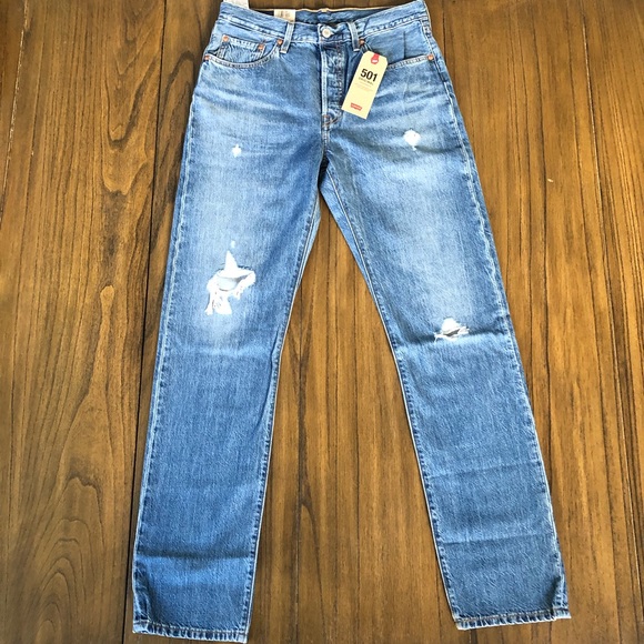 Levi's Denim - Levi’s 501 original button fly high rise jeans